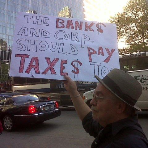 Outside our windows: Tax Day