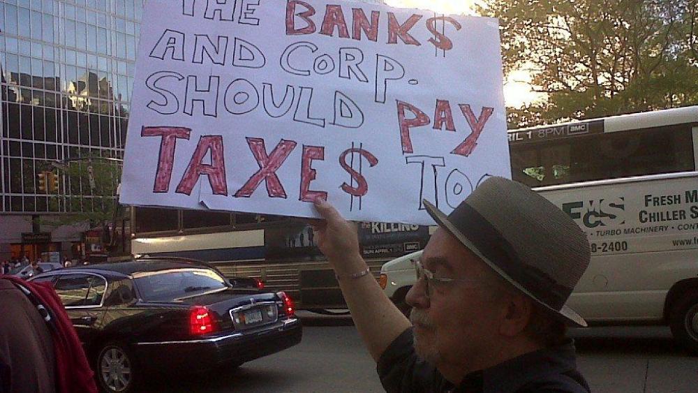 Outside our windows: Tax Day