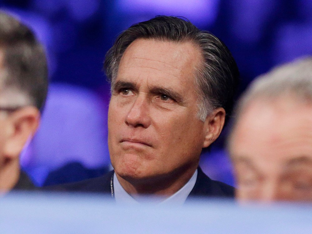 Republican presidential candidate Mitt Romney prepared for a transition that did not occur. (AP Photo/Julie Jacobson)