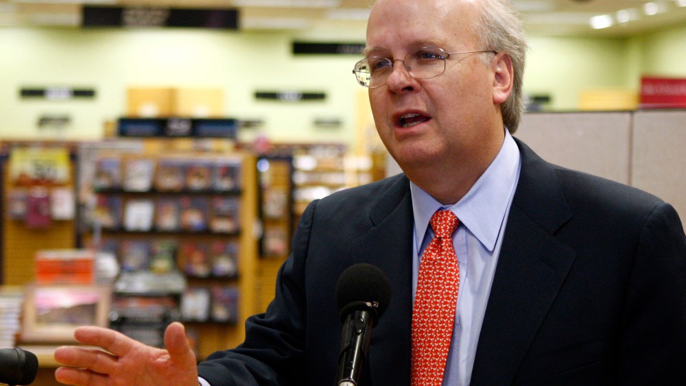 Former White House adviser Karl Rove in Oklahoma City, May 17, 2010.