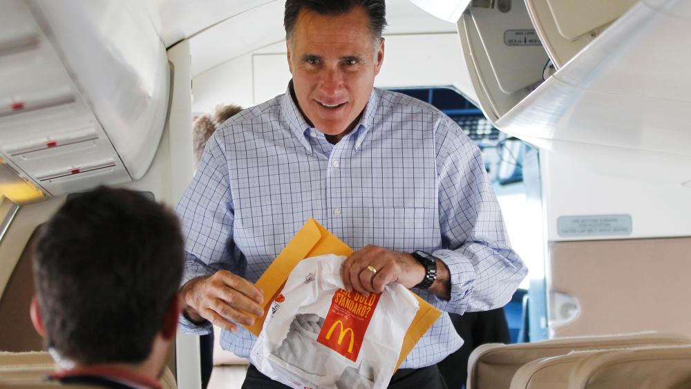 Romney's own personal food stamp