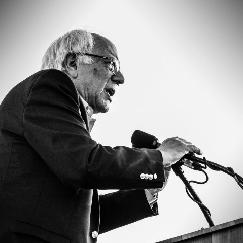 Bernie Sanders holds a rally in San Diego, Calif., June 5, 2015. (Photo by Mark Peterson/Redux for MSNBC)