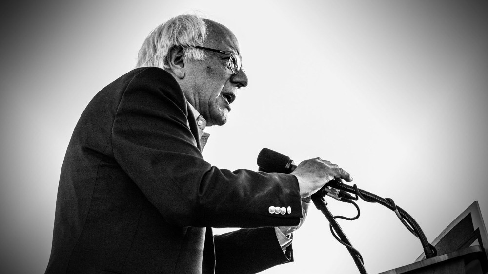 Bernie Sanders holds a rally in San Diego, Calif., June 5, 2015. (Photo by Mark Peterson/Redux for MSNBC)