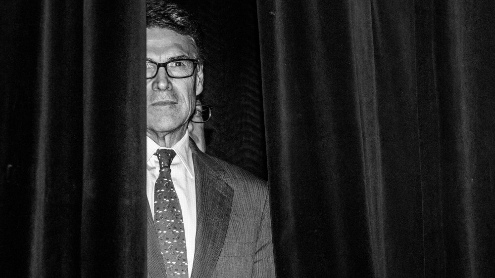 Rick Perry at the Iowa Freedom Summit in Des Moines, Iowa on Jan. 24, 2015.
