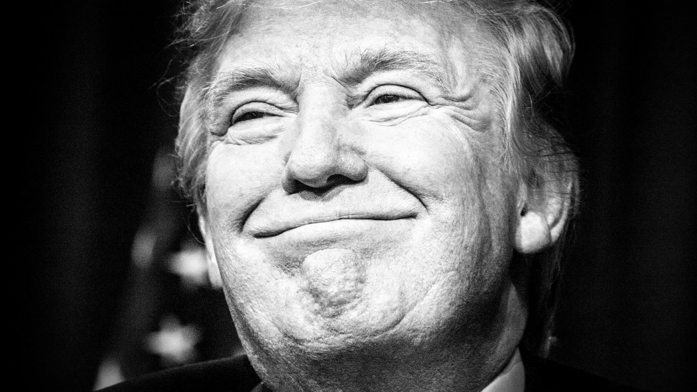 Donald Trump holds a Town Hall in Council Bluffs, Ia., Jan. 31, 2016. (Photo by Mark Peterson/Redux for MSNBC)
