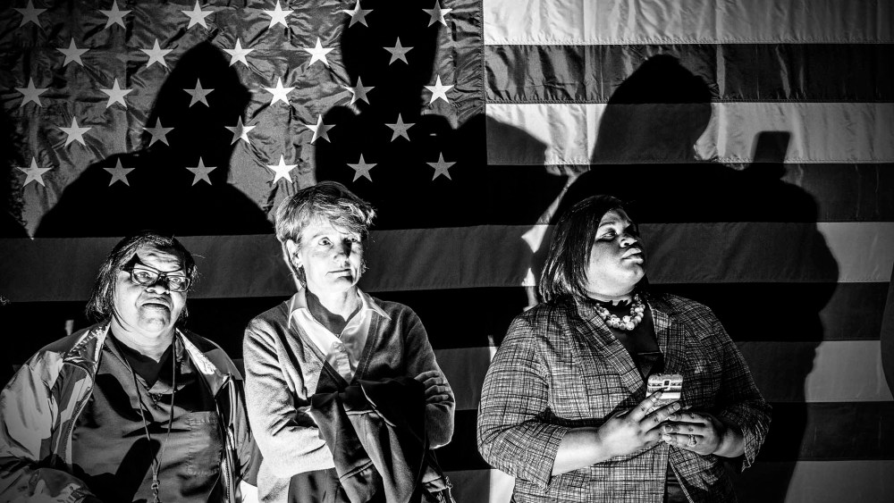 Hillary Clinton holds a rally in Norfolk, Va., Feb. 29, 2016. (Photo by Mark Peterson/Redux for MSNBC)