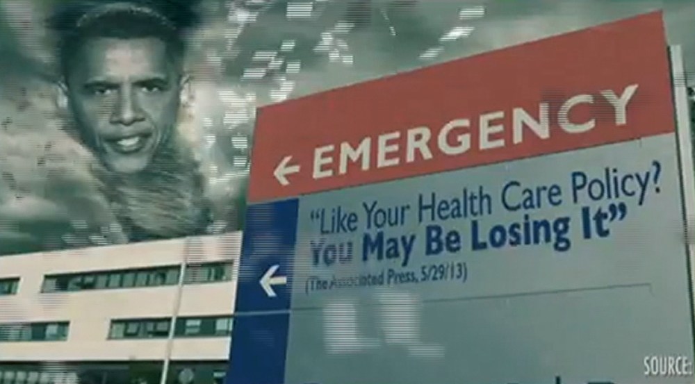 The "ObamaCareNado" video from Crossroads GPS takes jabs at the Affordable Care Act.