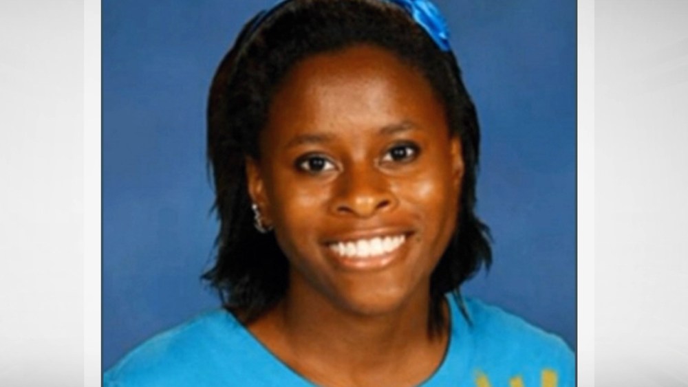 Kiera Wilmot, seen in a screengrab from msnbc's All In w/ Chris Hayes
