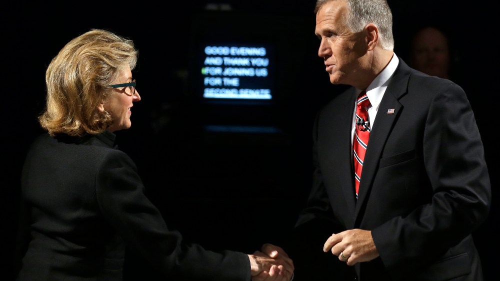 Kay Hagan, Thom Tills