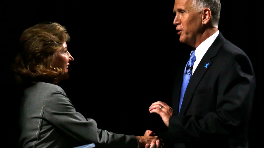 Thom Tillis, Kay Hagan