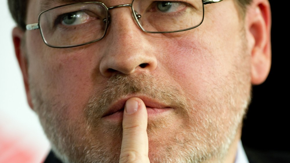 Americans for Tax Reform President Grover Norquist gives in on tax rates. (Jim Watson / AFP Photo)