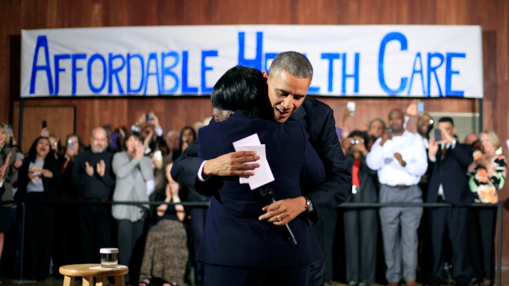 Barack Obama, Edna Pemberton