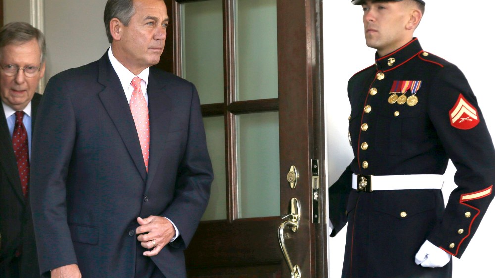 Image: Mitch McConnell, John Boehner