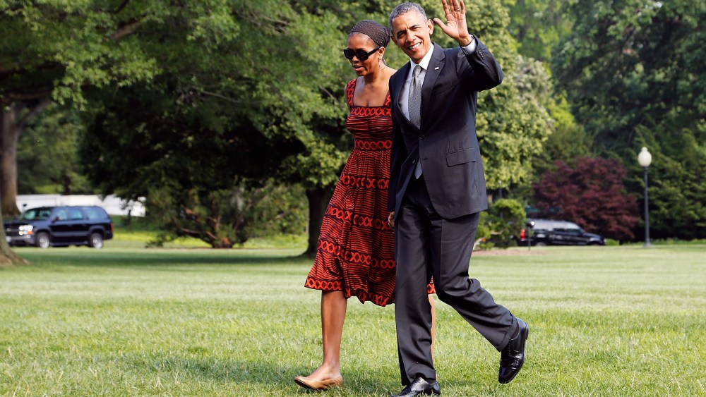 The Obamas return to Washington on June 16 following a weekend in California.