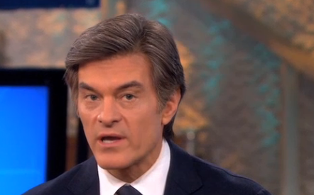 Dr. Oz on Wednesday's show.