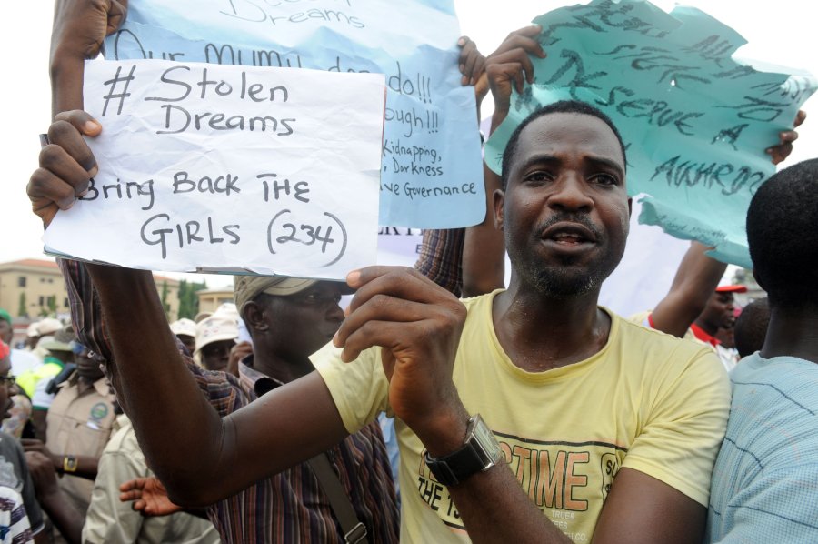 Image: NIGERIA-LABOUR-PROTEST-UNREST