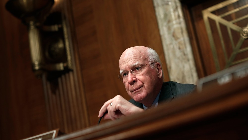 Sen. Patrick Leahy revisits surveillance reform.