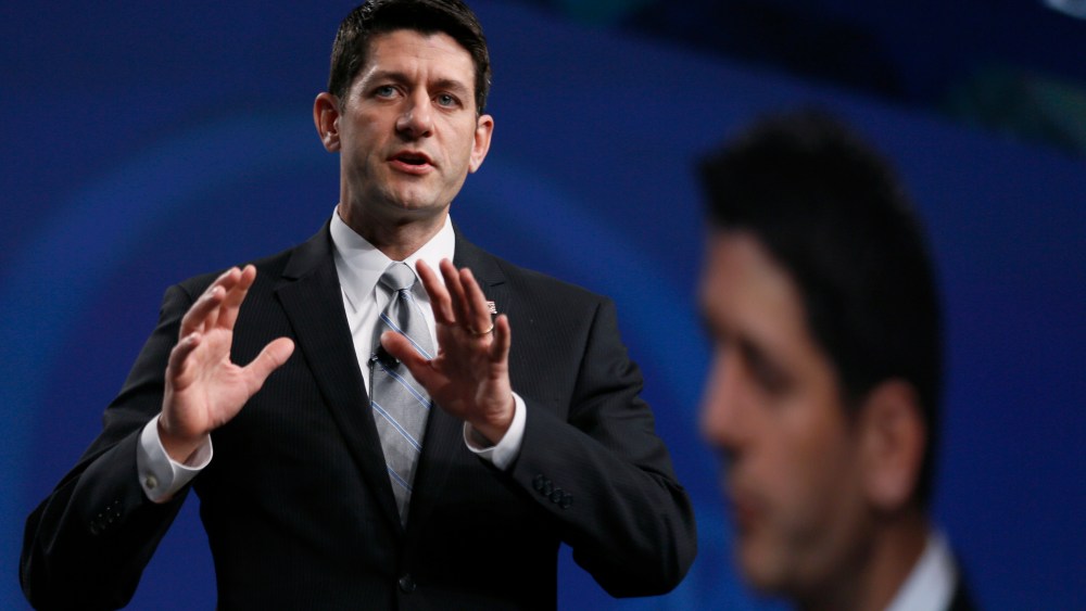 Ryan speaks at the SALT conference in Las Vegas