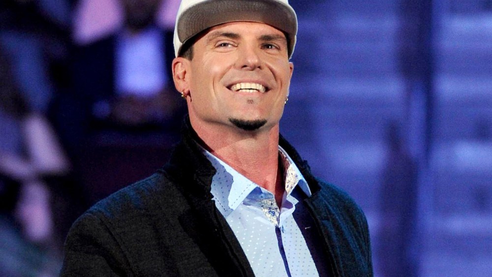 Vanilla Ice appears at the 2013 Soul Train Awards at the Orleans Arena in Las Vegas on Nov. 13, 2013.