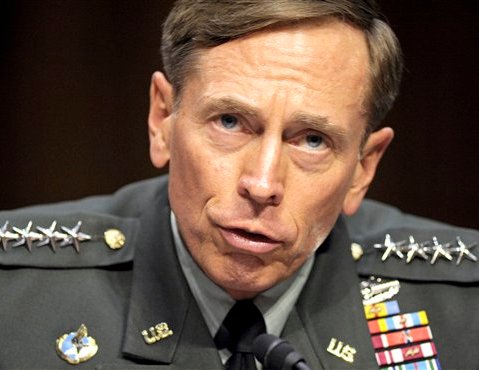 FILE - In this June 23, 2011 file photo, then-CIA Director-desigate Gen. David Petraeus testifies on Capitol Hill in Washington. Petraeus has resigned because of an extramarital affair.  (AP Photo/Cliff Owen, File)