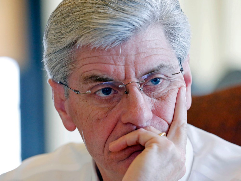 Republican Gov. Phil Bryant  (AP Photo/Rogelio V. Solis)