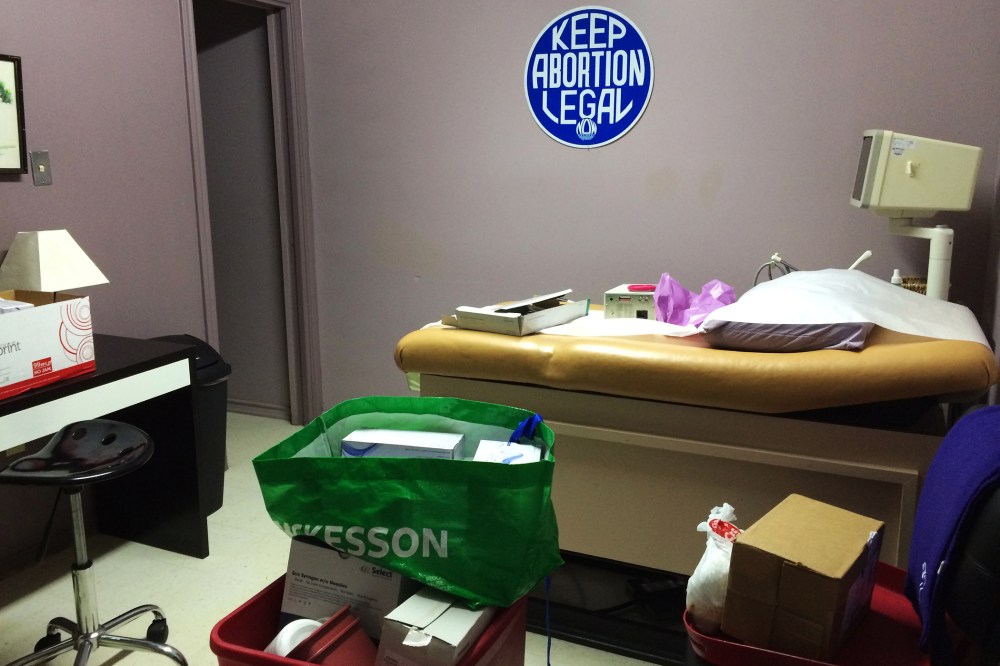 Whole Woman's Health Clinic prepared to reopen on Sept. 4, 2014, in McAllen, Texas.