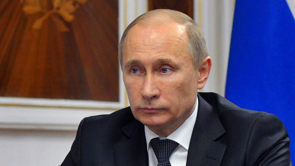 Russia's President Vladimir Putin visits a navy ship in the Barents Sea Russian naval base of Severomorsk , on January 10, 2013. AFP PHOTO / RIA-NOVOSTI /POOL / ALEXEI NIKOLSKY/Getty Images