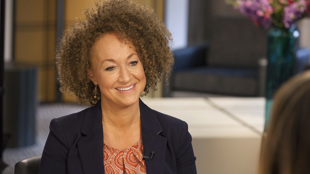 Former NAACP chapter leader Rachel Dolezal speaks during an interview with NBC News' Savannah Guthrie in December 2015. (Photo by Anthony Quintano/NBC News)