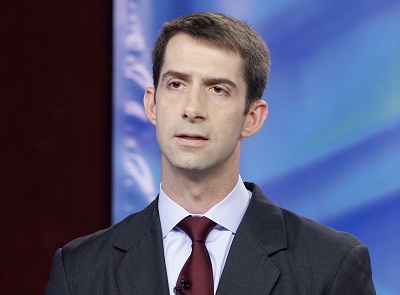Republican Tom Cotton participates in a congressional debate in Conway, Ark. Thursday, Oct. 25, 2012. (Photo by Danny Johnston/AP Photo)