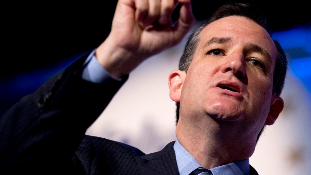Sen. Ted Cruz speaks at the 2014 Values Voter Summit in Washington on Sept. 26, 2014. (Manuel Balce Ceneta/AP)