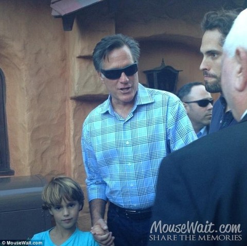 romney disney mousewait photo