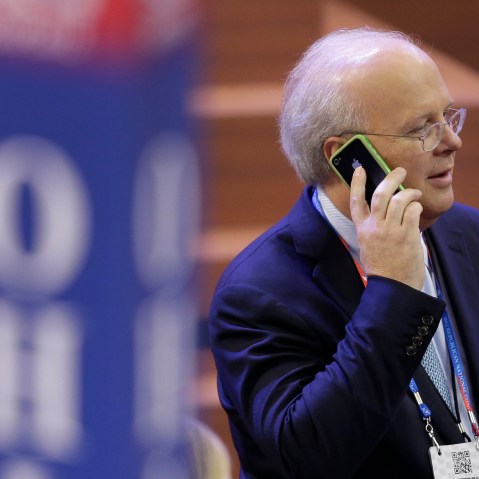 Karl Rove at the Republican National Convention in Tampa, Fla., on  Aug. 28, 2012. (File photo by J. Scott Applewhite/AP)