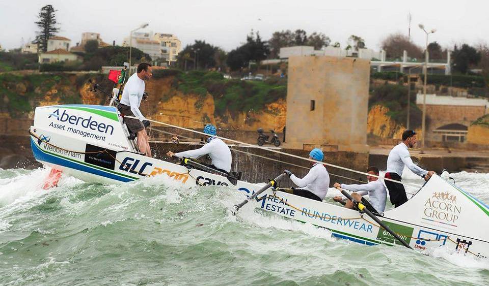Team Essence practices off the coast of Portugal. (Photo by Tobi Corney/courtesy of NBC)