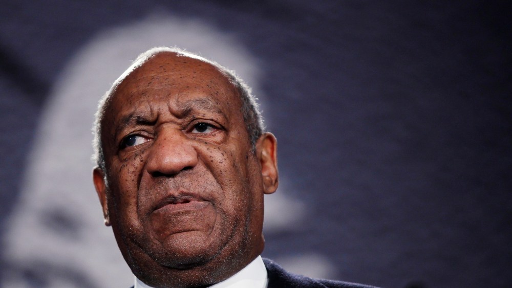 Actor Bill Cosby speaks at the National Action Network's 20th annual Keepers of the Dream Awards gala in New York on April 6, 2011.
