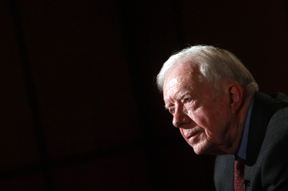 Former U.S. President Jimmy Carter in 2012. (Photo by Amr Dalsh/Reuters)