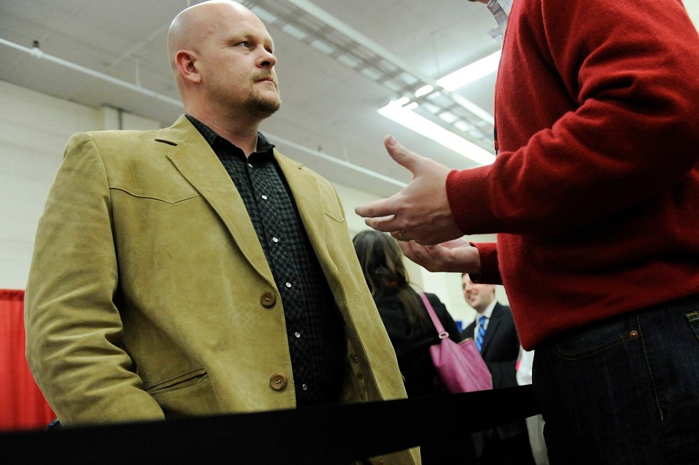 Wurzelbacher speaks to attendees at the annual Conservative Political Action Conference (CPAC) in Washington