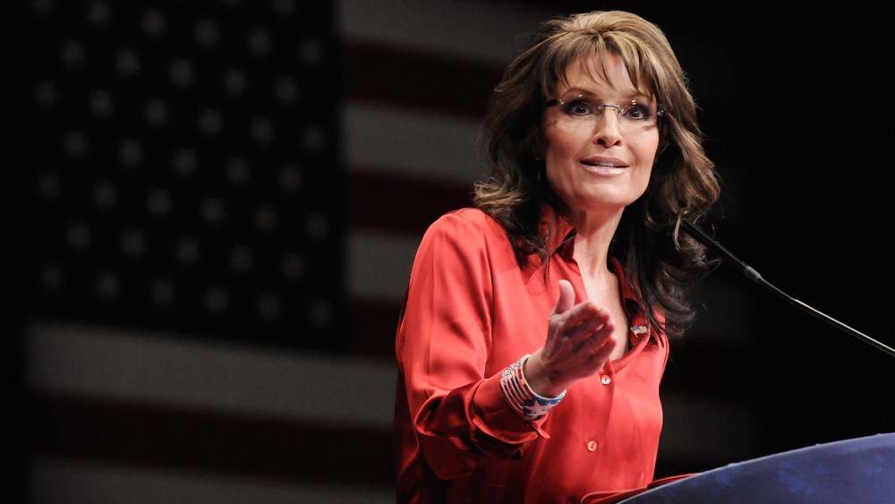 Former Alaska Governor Sarah Palin speaks to the American Conservative Union's annual Conservative Political Action Conference (CPAC) in Feb. 11, 2012.