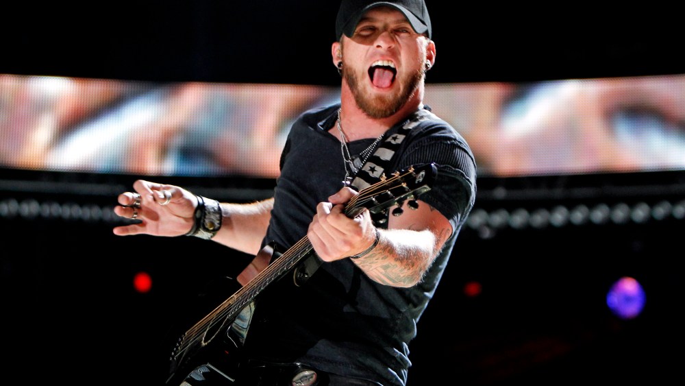 American country rock music singer Brantley Gilbert performs during the Country Music Association (CMA) Music Festival in Nashville, Tenn., June 8, 2012. (Photo by Harrison McClary/Reuters)