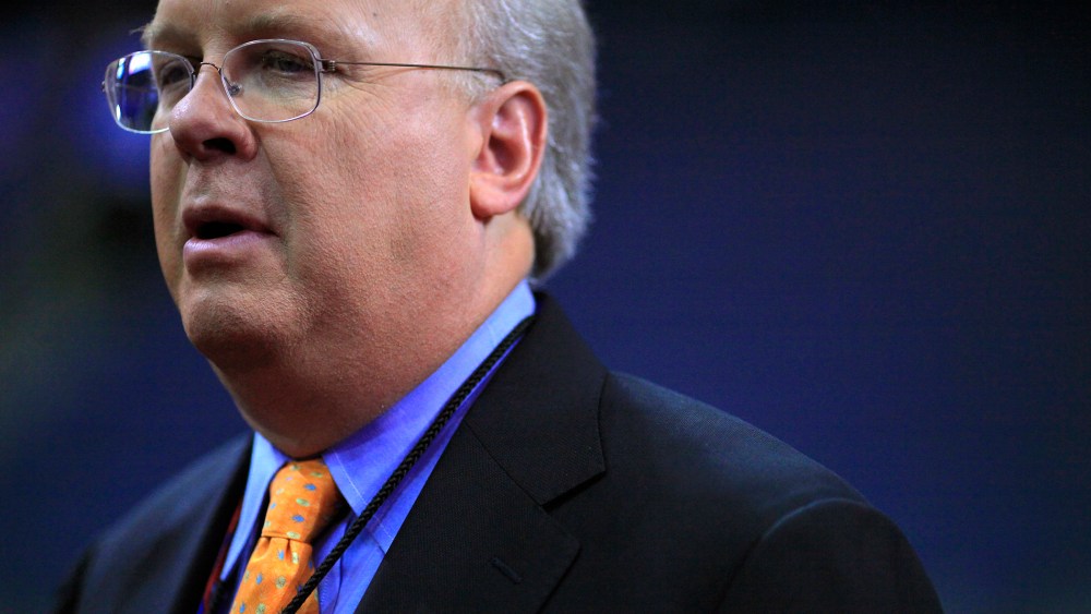 Former White House Deputy Chief of Staff Karl Rove is seen at the Republican National Convention in Tampa, Florida August 27, 2012.