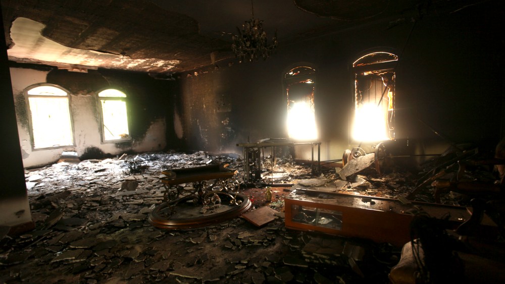 An interior view of the U.S. consulate in Benghazi, Libya on Sept. 12, 2012.