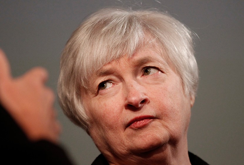 Janet Yellen, vice chair of the Board of Governors of the U.S. Federal Reserve System, is shown prior to addressing the University of California Berkeley Haas School of Business in Berkeley, California November 13, 2012. (Photo by Robert Galbraith...