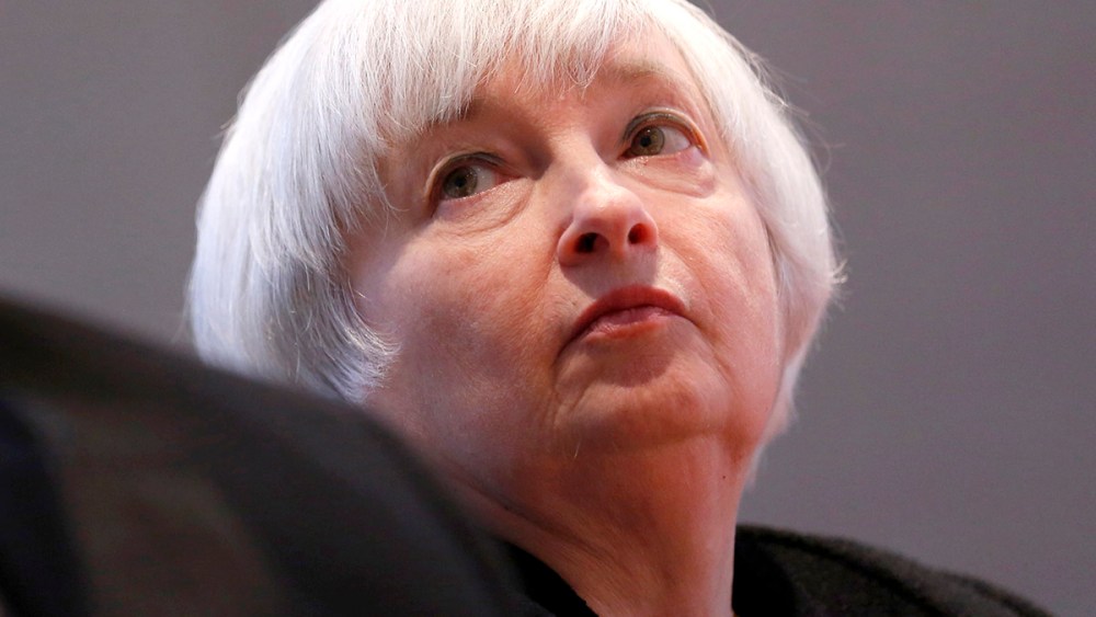 U.S. Federal Reserve Vice Chairman Janet Yellen listens to remarks during a discussion on the economy at the AFO-CIO  in Washington February 11, 2013.