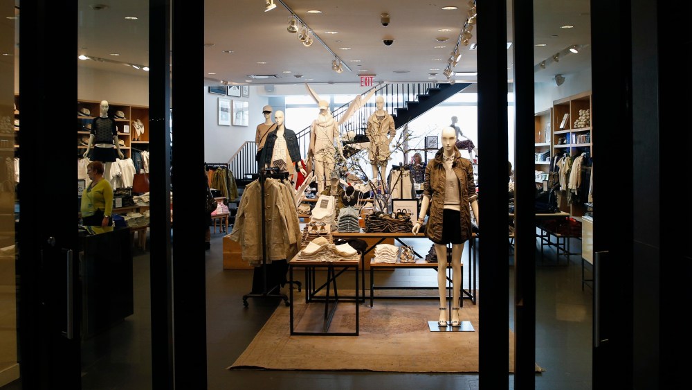 A J.Crew store is seen in Manhattan, New York