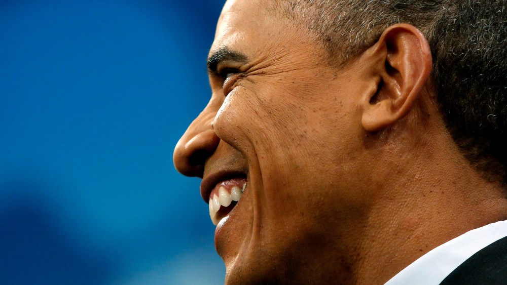 U.S. President Barack Obama at the Newseum in Washington on March 6, 2014.