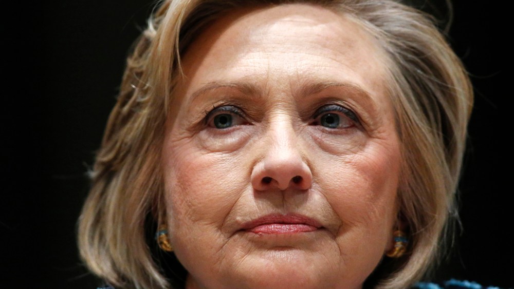 Former U.S. Secretary of State Hillary Clinton attends an International Women's Day event at the U.N. headquarters, March 7, 2014, in New York, NY.
