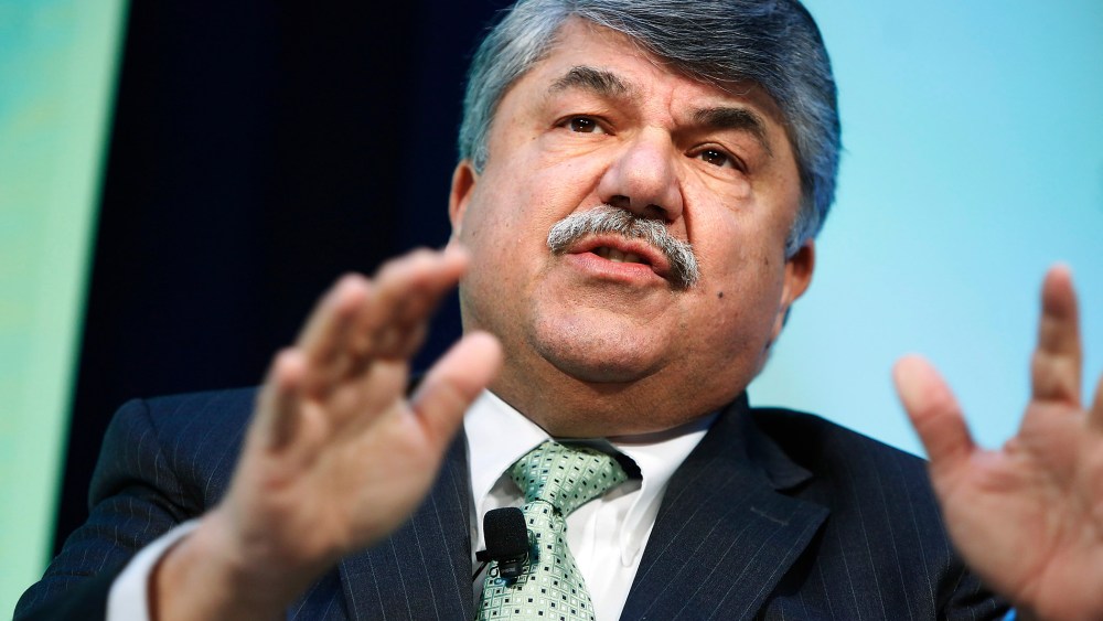 AFL-CIO President Richard Trumka speaks in Washington on March 18, 2014. (Jonathan Ernst/Reuters)