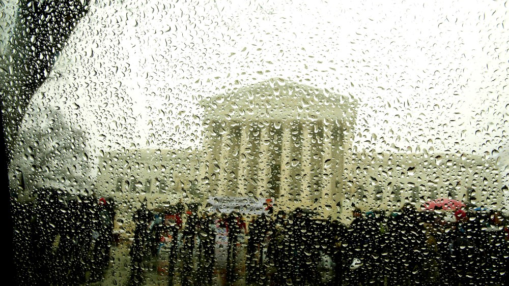 The Supreme Court is seen in Washington on March 25, 2014.