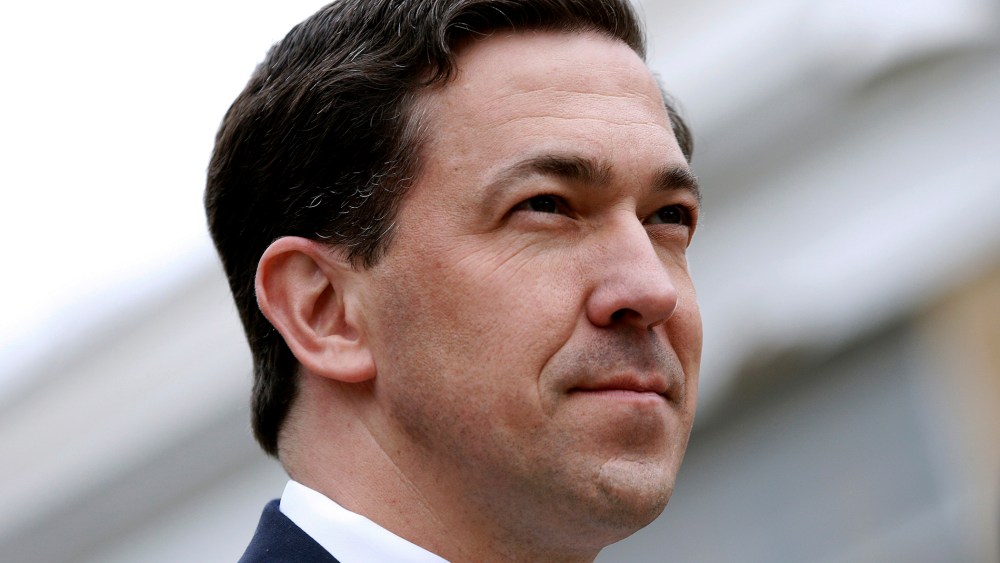 Mississippi Senator Chris McDaniel attends a town hall meeting in Ocean Springs, Mississippi March 18, 2014.