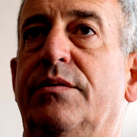 Russ Feingold, U.S. Special Envoy for the Great Lakes Region of Africa and the Democratic Republic of Congo, speaks during a news briefing at the Palais de la Nation in Kinshasa May 4, 2014. (Photo by Saul Loeb/Reuters)