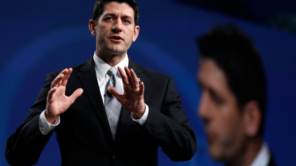 Ryan speaks at the SALT conference in Las Vegas